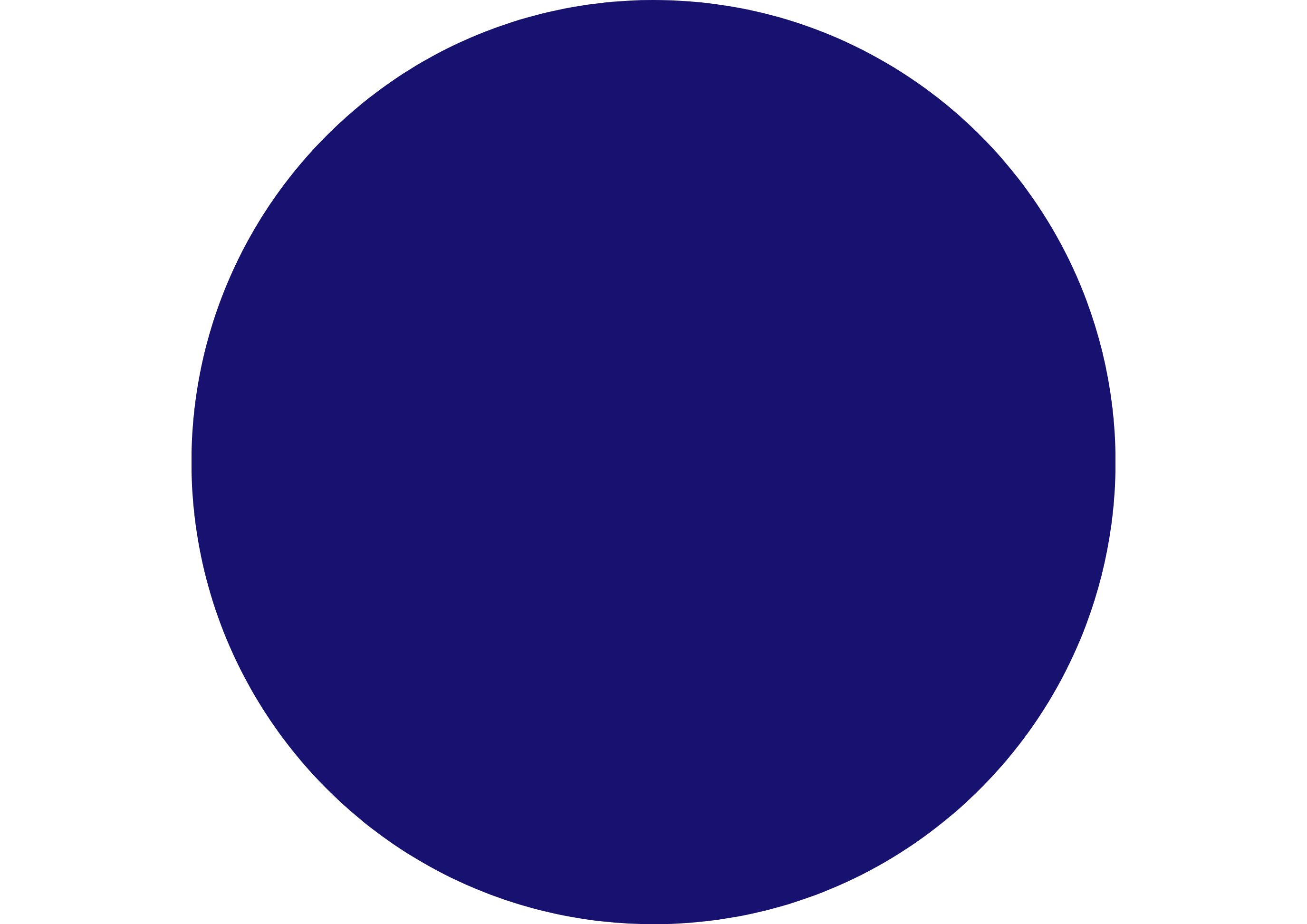 céramique bleue marine